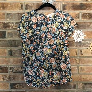 Loft Short Sleeve Blouse